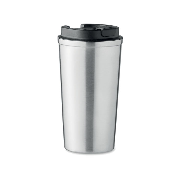 Gobelet personnalisable double paroi 510 ml inox silver mate